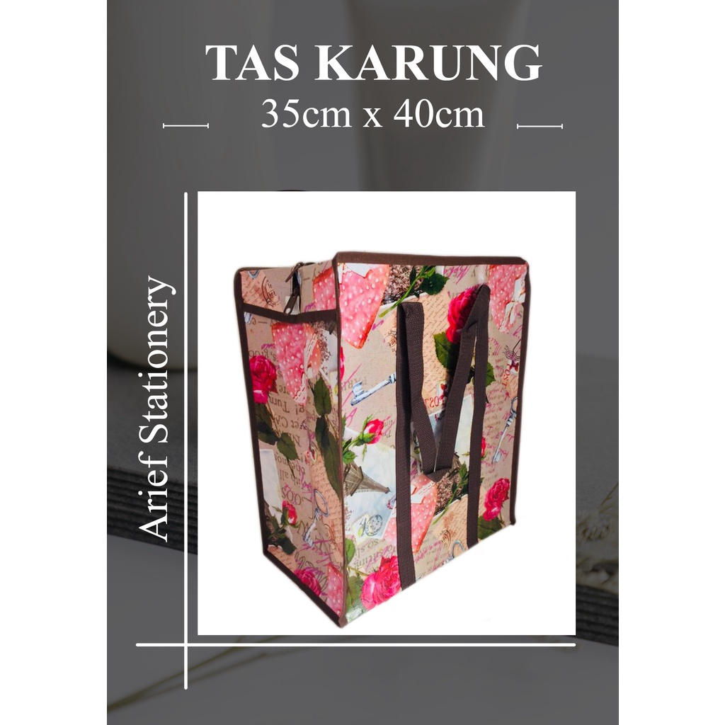 Tas Karung Serbaguna Tas Belanja Tas Loundry Tas Ukuran 35cm x 40cm