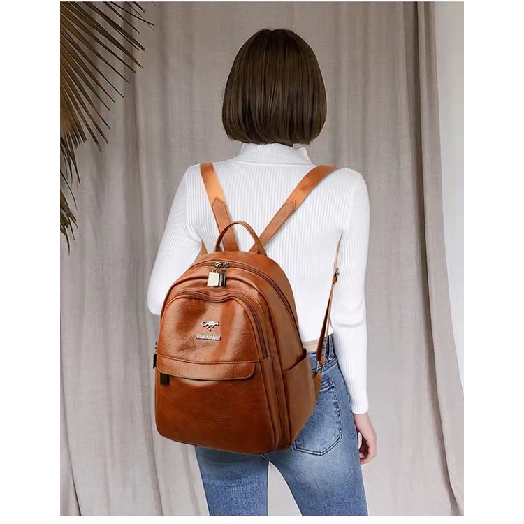 TASHAPPY LT1941 Tas RANSEL Punggung Modis Wanita Terbaru import model korea supplier tas import BQ3373