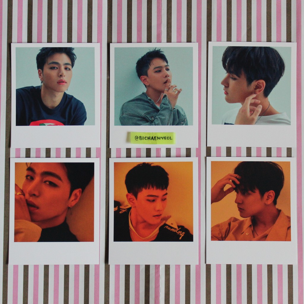 iKON - Continue Polaroid Photo | B.I Hanbin Jinhwan Bobby Yunhyeong June Doghyuk Chanwoo Photocard