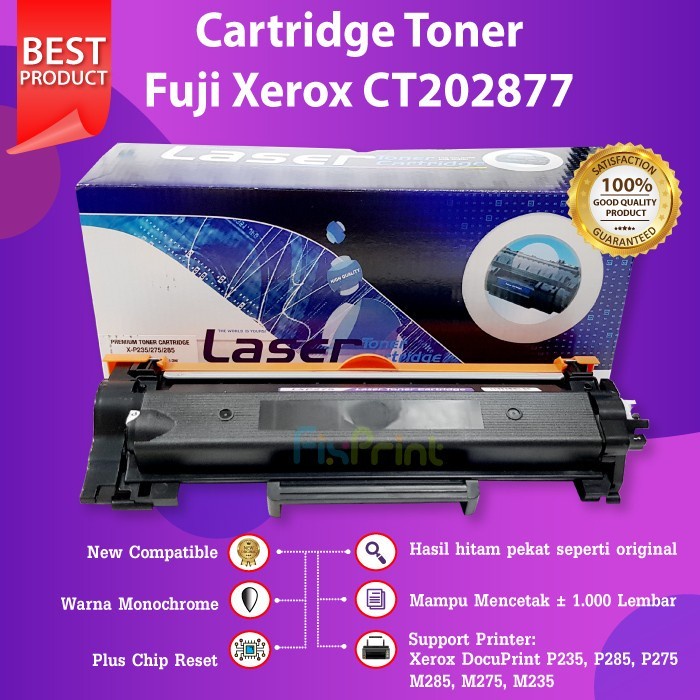 Cartridge Toner Compatible P285 P275 P235 Printer Fuji Xerox M235dw M235z M275z M285z P235d P235db