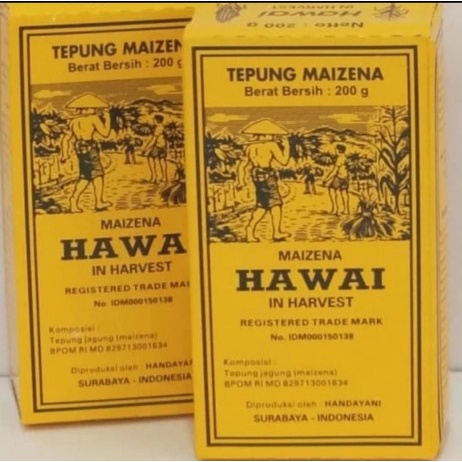 

Tepung Maizena Hawaii 200g