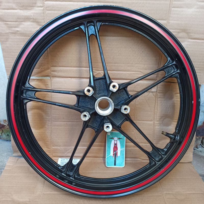 velg roda depan Yamaha Vixion new ori original second bekas copotan