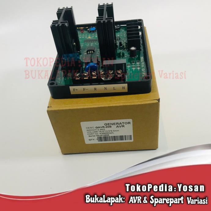 Gavr 20B Avr 20B Avr Universal Untuk Dinamo Genset