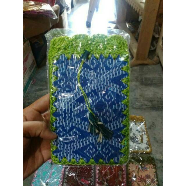 (BISA COD) TAS BATIK RAJUT UKURAN SEDANG - UNTUK TEMPAT HP ANDROID - SOVENIR UNIK KHAS JOGJA