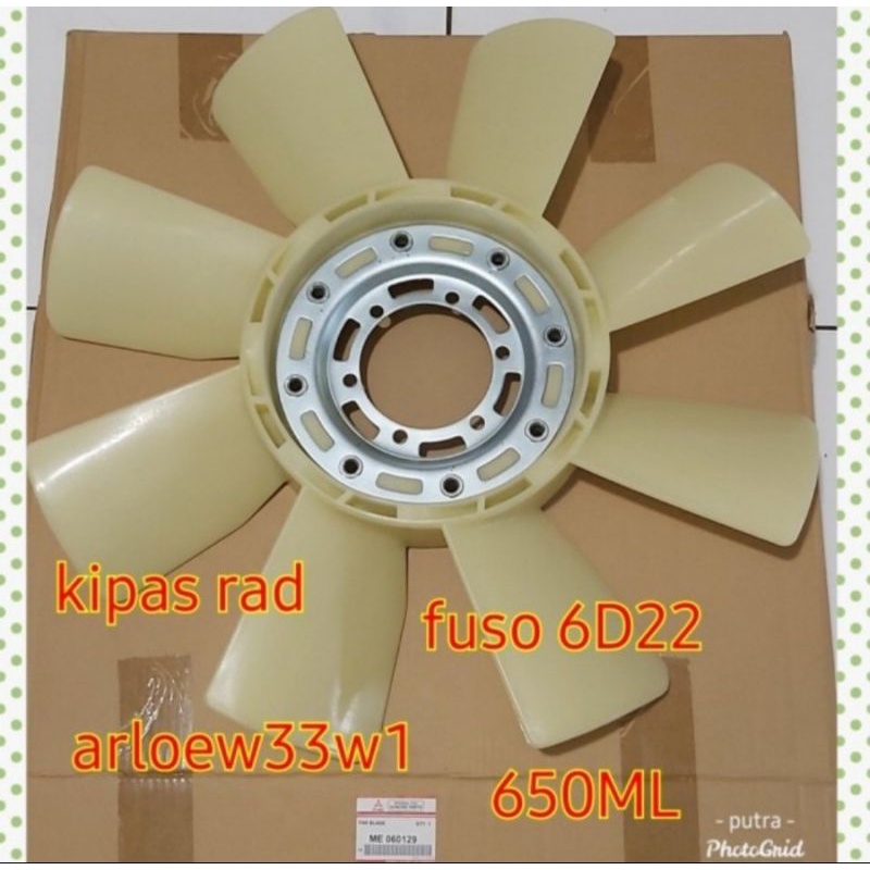 VAN BLADE KIPAS RADIATOR FUSO 6D22