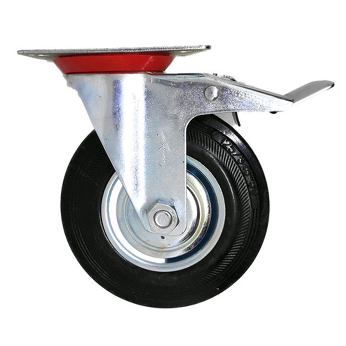 Roda Trolley 3 inch / Xander Roda Troli / Roda Gerobak/Etalase Roda Karet/Nylon