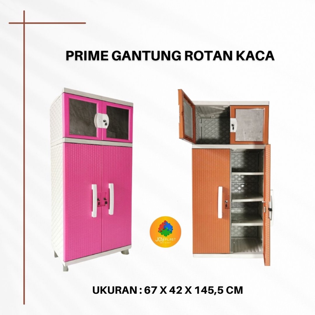 LEMARI PLASTIK GANTUNGAN/LEMARI ANAK/LEMARI PAKAIAN/LEMARI BAJU