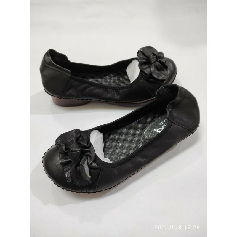 SEPATU WANITA CLARKS KD882 BOW FLATSHOES WOMEN