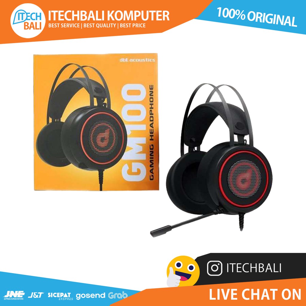 Headset DBE GM100 Gaming Rgb | ITECHBALI