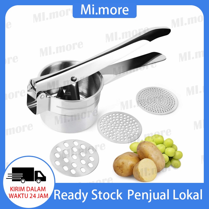 Mi.more Potato Ricer 3 in 1 Masher Juicer Presser Penghancur Pelumat Kentang