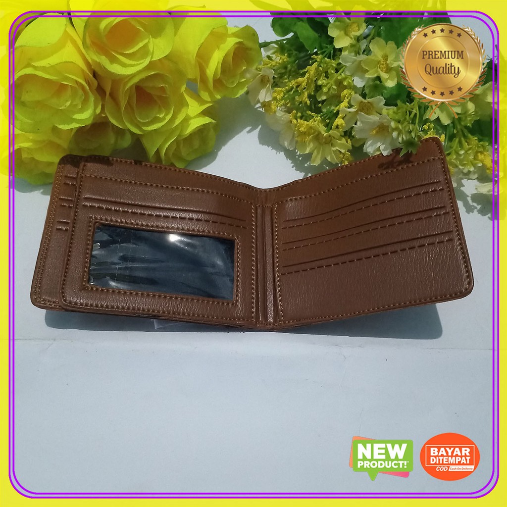 Dompet Kulit sintetik Pria Kualitas Super - Bayar di tempat