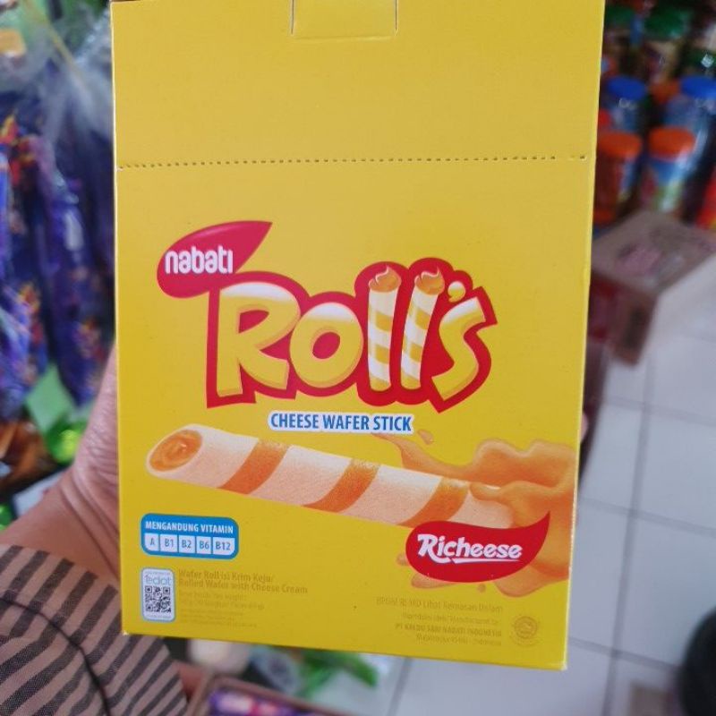 

NABATI ROLLS BOX ISI 20PCS