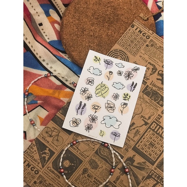 

VERDANT sticker sheet
