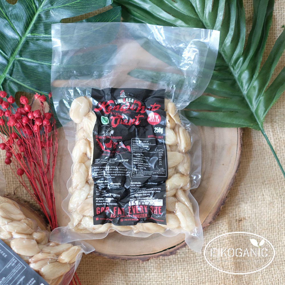 

Timurasa Kacang Kenari Mentah Besar (Giant kenari Nut Raw) 250g