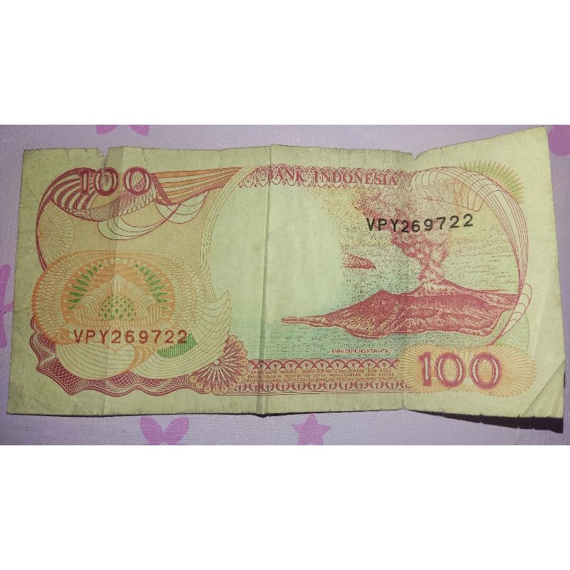 Uang Kuno Indonesia Rp 100,- Tahun 1992