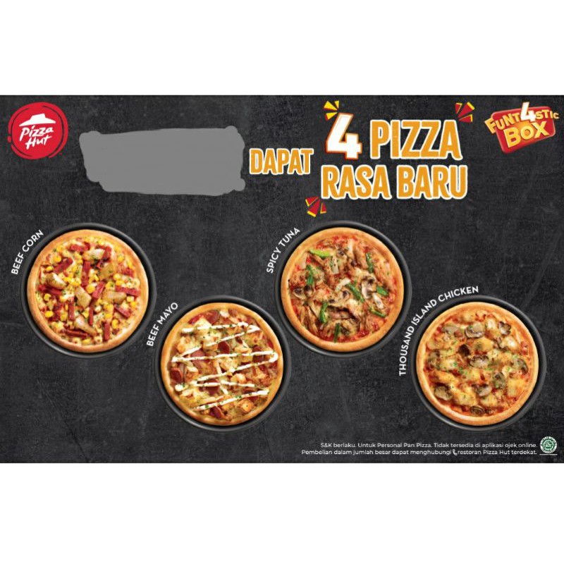 

funtastic box pizza hut