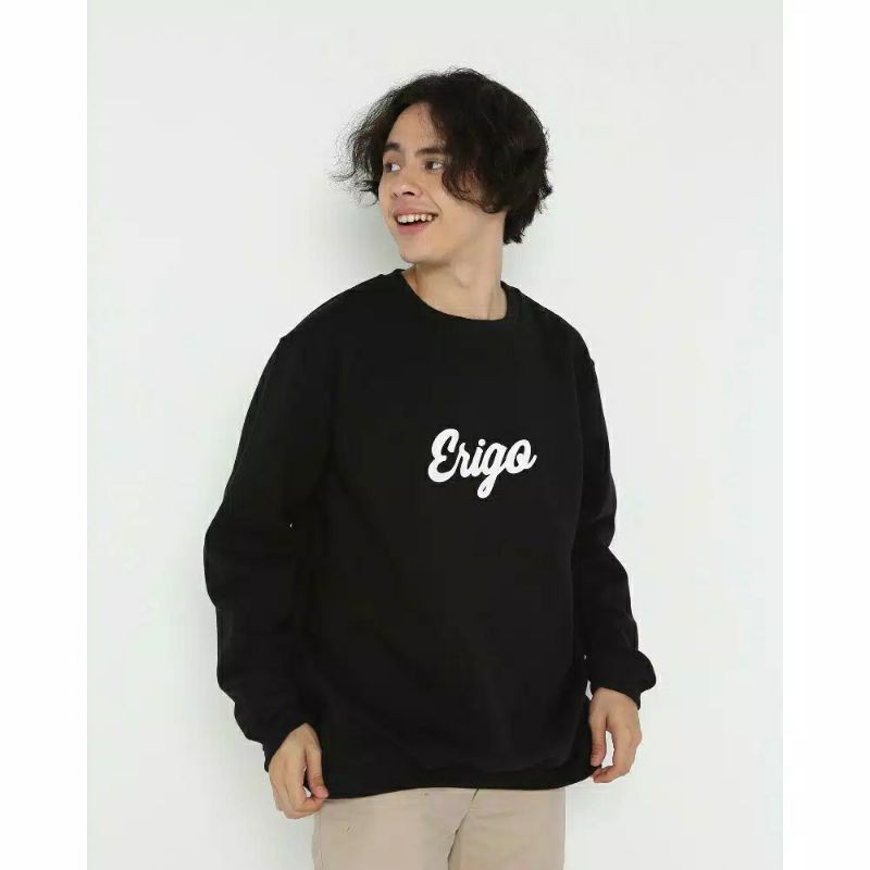 (COD) CREWNECK ERIGO I ERIGO SWEATSHIRT I JAKET ERIGO FULL LEBEL