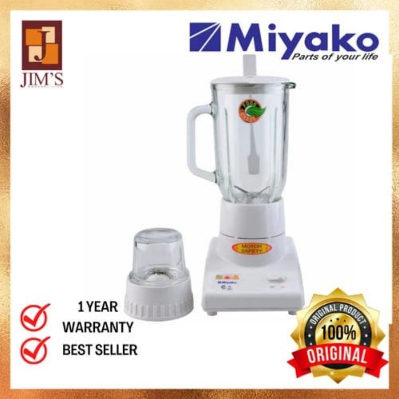 MIYAKO BL101GS BLENDER GELAS KACA 2IN1