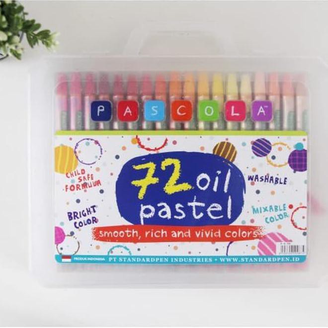 

Crayon / Oil Pastel Pascola 72 Warna Best Seller