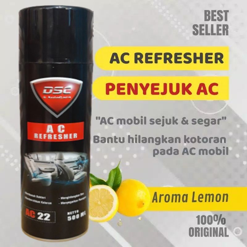 500ml AC Refresher || Pembersih pewangi dan penyegar ac mobil