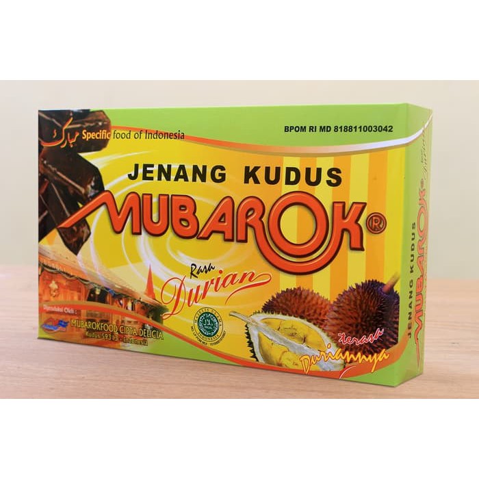 

Jenang Kudus Mubarok Durian- Dos 12 s'