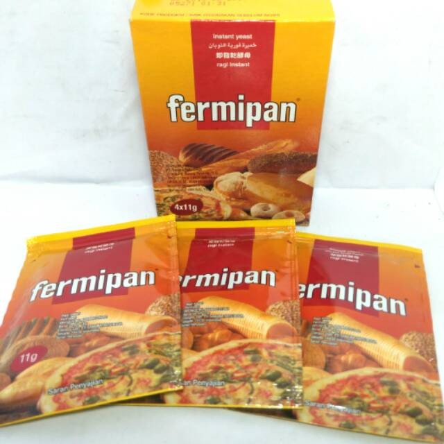 

Fermipan ragi instant kemasan 11 gram PER SACHET