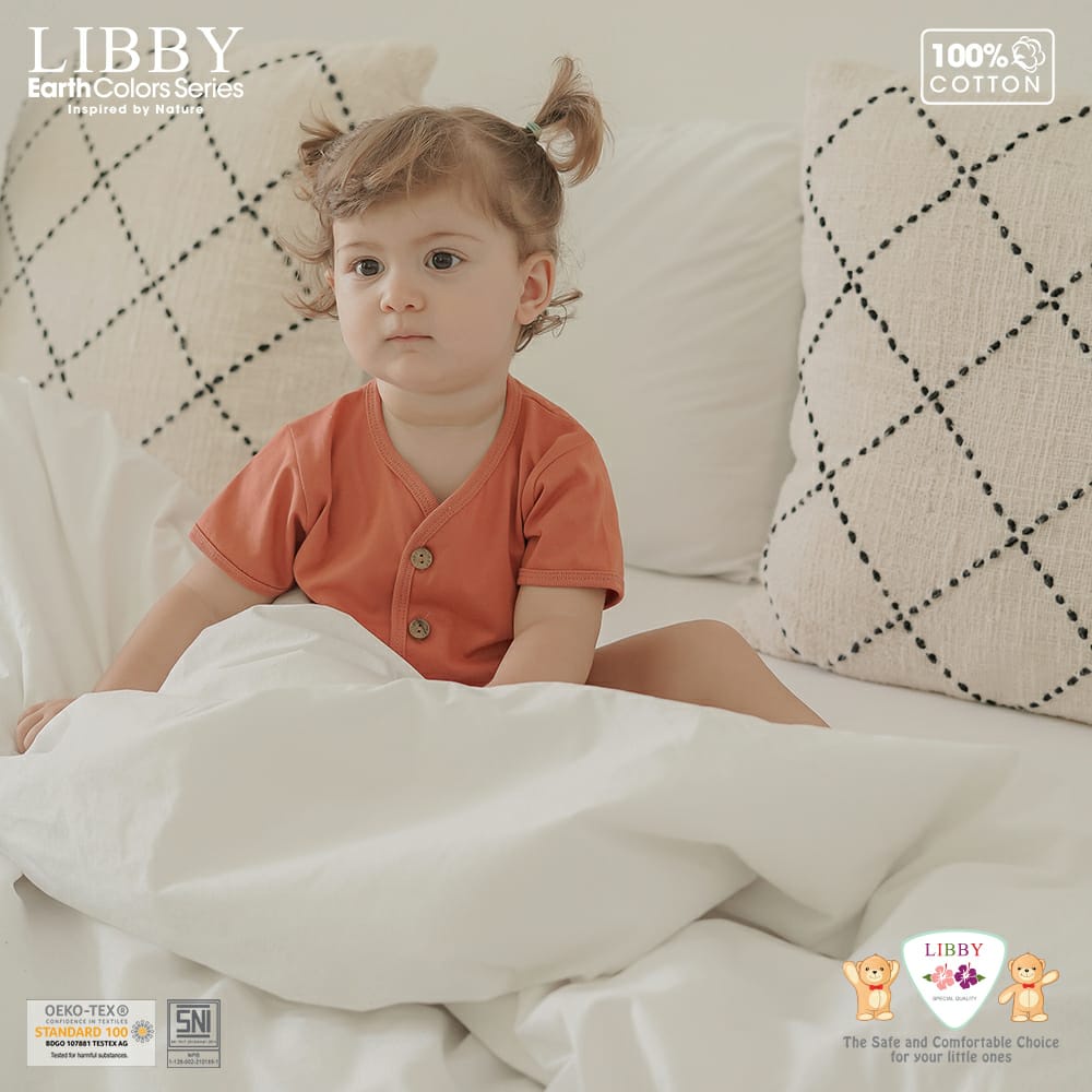 LIBBY BABY EARTH COLORS SERIES #2 Comfy Set Pendek