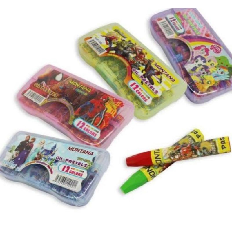 

KRAYON 12 warna MONTANA