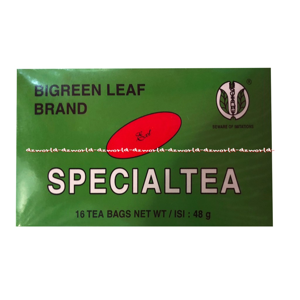 Bigreen Leaf Special Tea Teh Pelangsing Diet Penurun Berat Badan Isi 16 Tea Bags Big Green