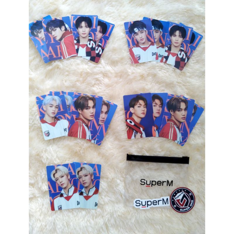 SUPERM SUPER ONE STICKER PACK STICKERPACK LUCAS BAEKHYUN KAI MARK TAEYONG TEN TAEMIN PC PHOTOCARD
