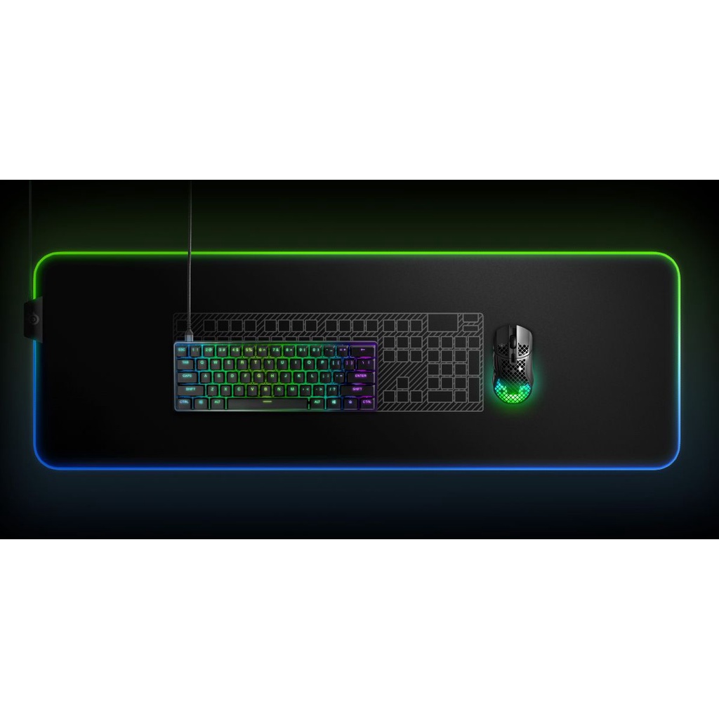 Steelseries Apex 9 Mini 60% - Keyboard Gaming - OptiPoint Optical - Garansi Resmi 1 Tahun