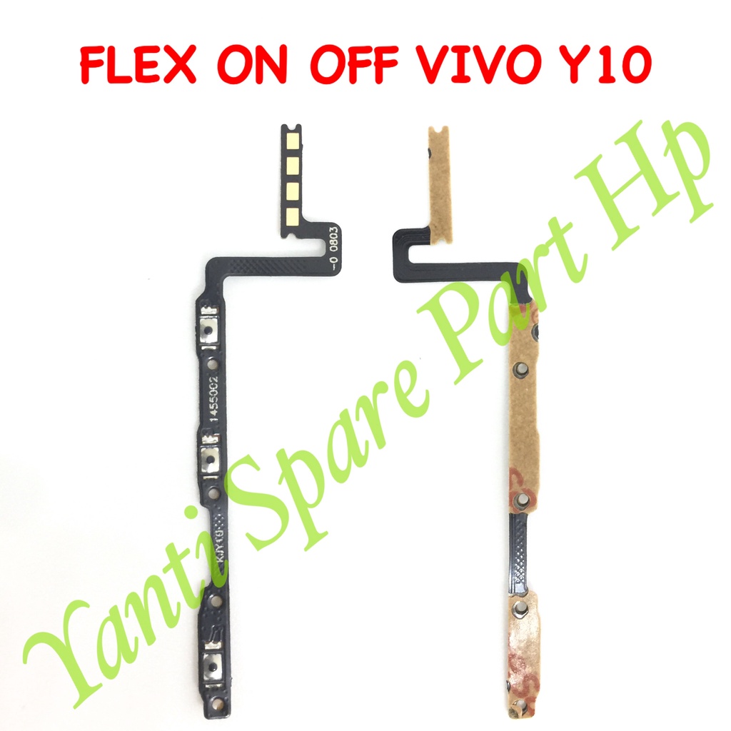 Flexible On Off Vivo Y10 Original Terlaris New