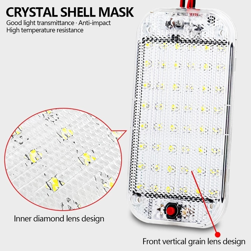 1 Set Lampu Kabin LED Universal Super Terang Untuk Mobil