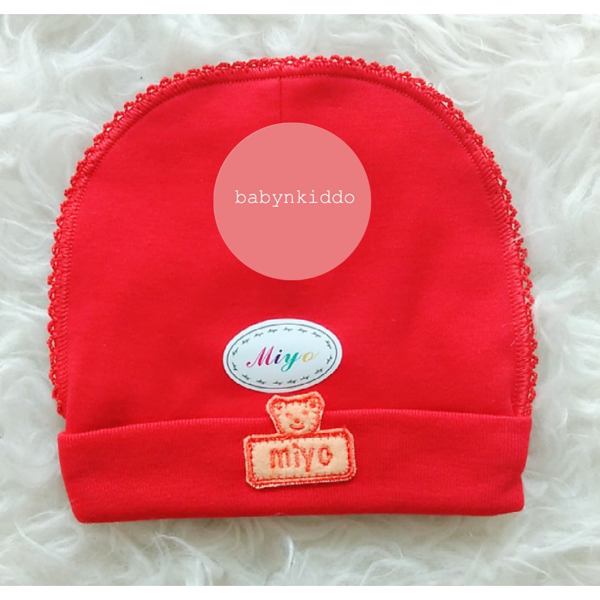 MIYO MURAH TOPI BULAT / RENDA / TALI BAYI ( TOPIBLTPR / MTOPIBLT / MTOPIRD / TOPIRDPR / TTALIPR  )