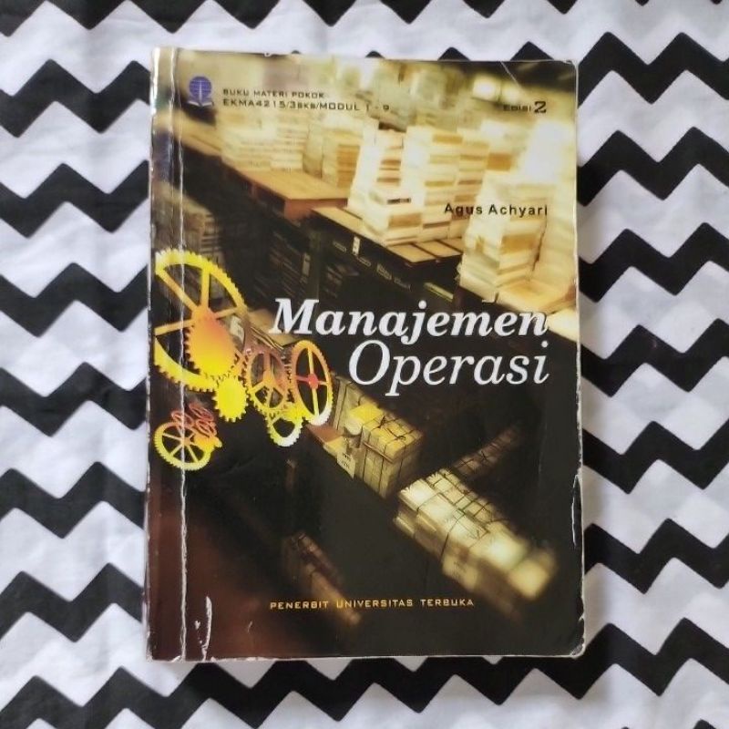 

Buku Manajemen Operasi Edisi 2