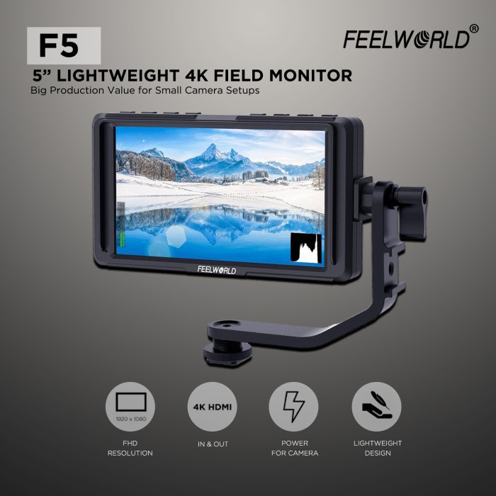 Monitor Feelworld F5 5" 4K Monitor HDMI