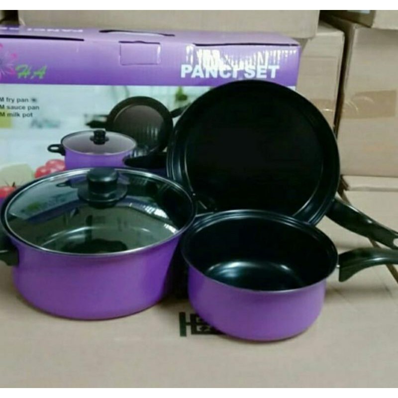 PANCI SET 3 IN 1 // PANCI SET ANTI LENGKET