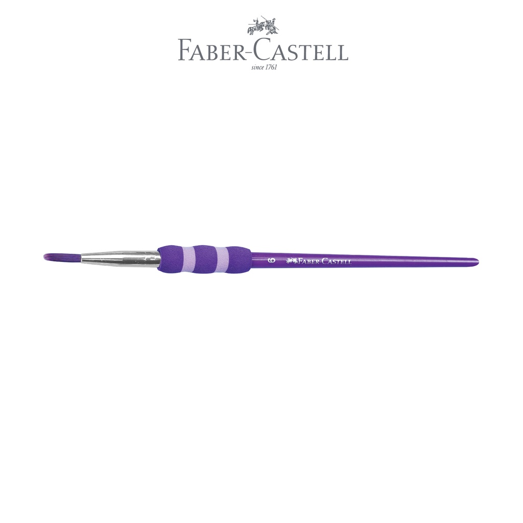 Faber-Castell Grip Brush Kuas Set 4 Colours