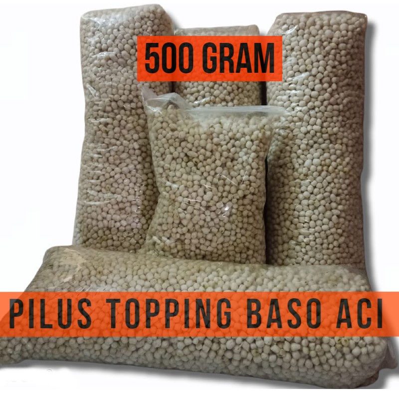 

PILUS CIKUR 500 GRAM TOPPING BASO ACI SEBLAK