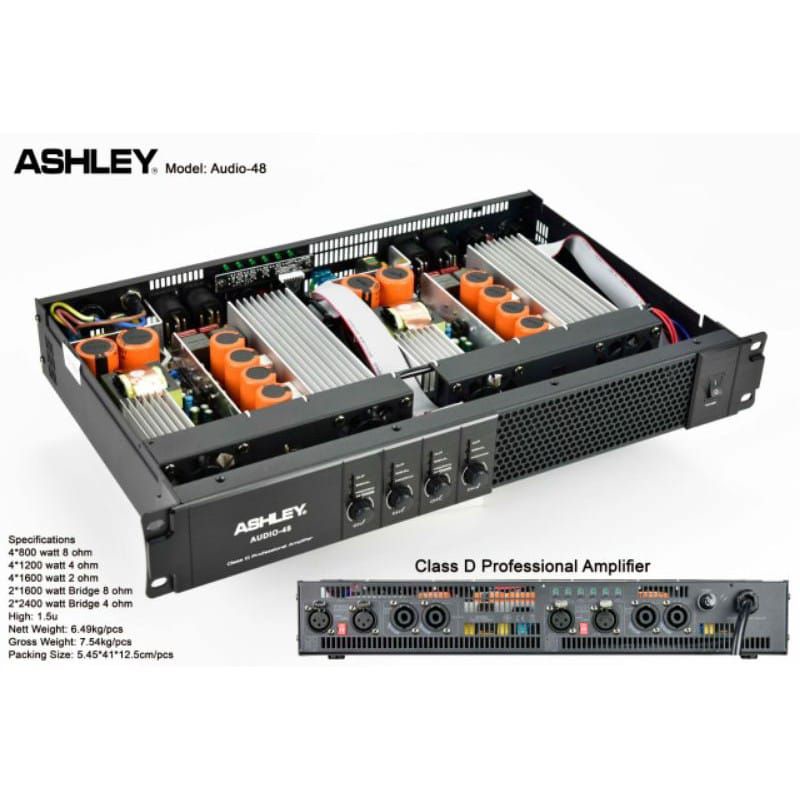 Power Ashley Audio 48 Original 4 Channel