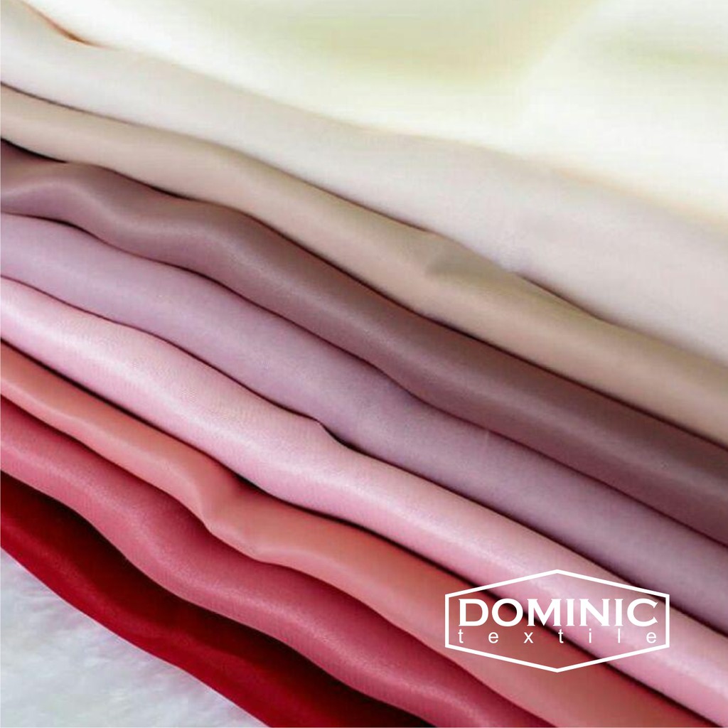 O1 KAIN ORGANZA  SILK GLOWING PREMIUM KATALOG LEBAR 150cm 