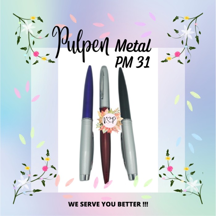 

Super Promo! Pen Promosi-Souvenir Pen Metal PM 31 Murah!