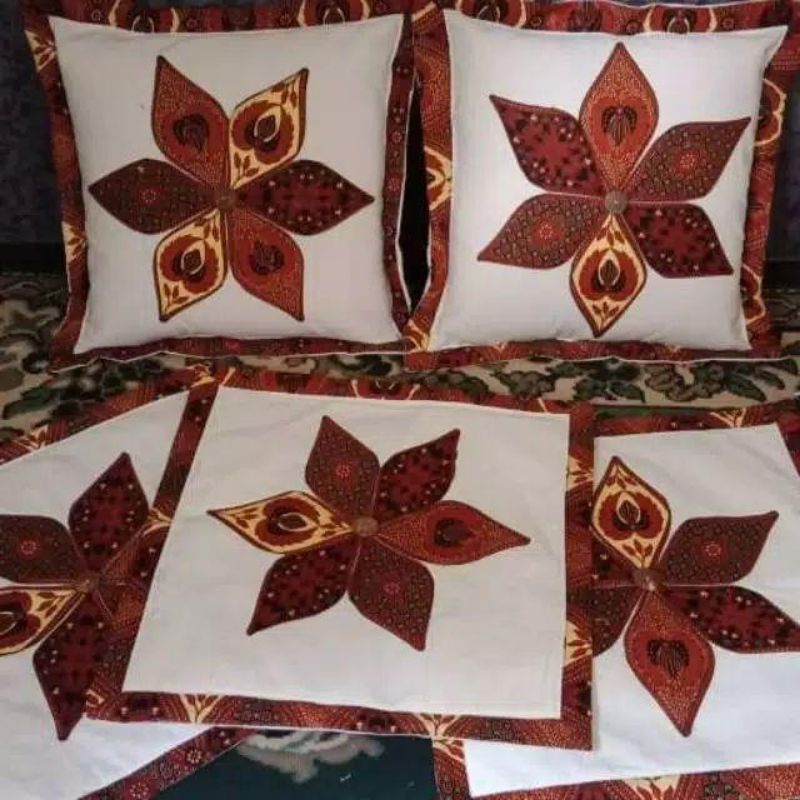 sarung bantal 55x55 cm