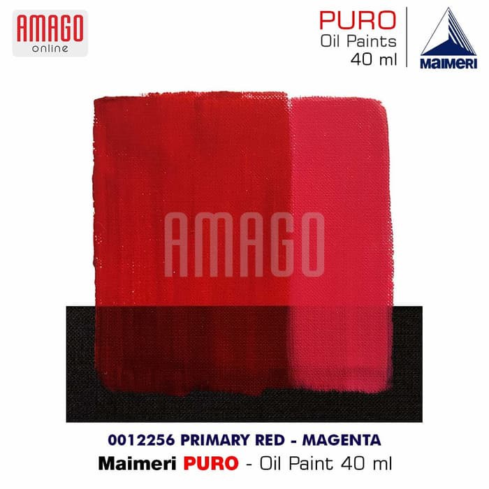 MAIMERI PURO - OIL PAINT - PRIMARY RED MAGENTA - 40ML - M0012256