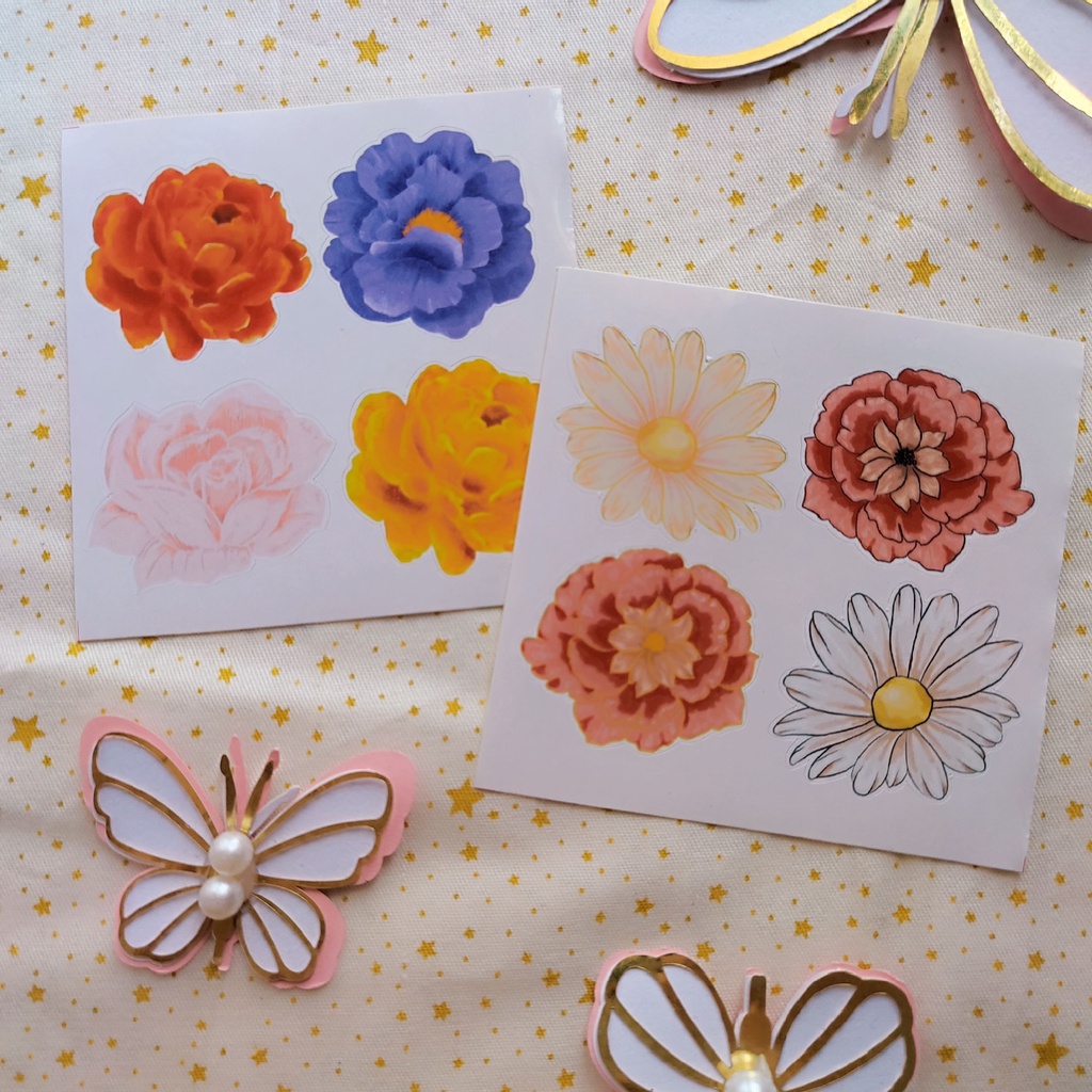 

stiker floral elegant aesthetic stiker case hp aesthetic stiker tumblr aesthetic
