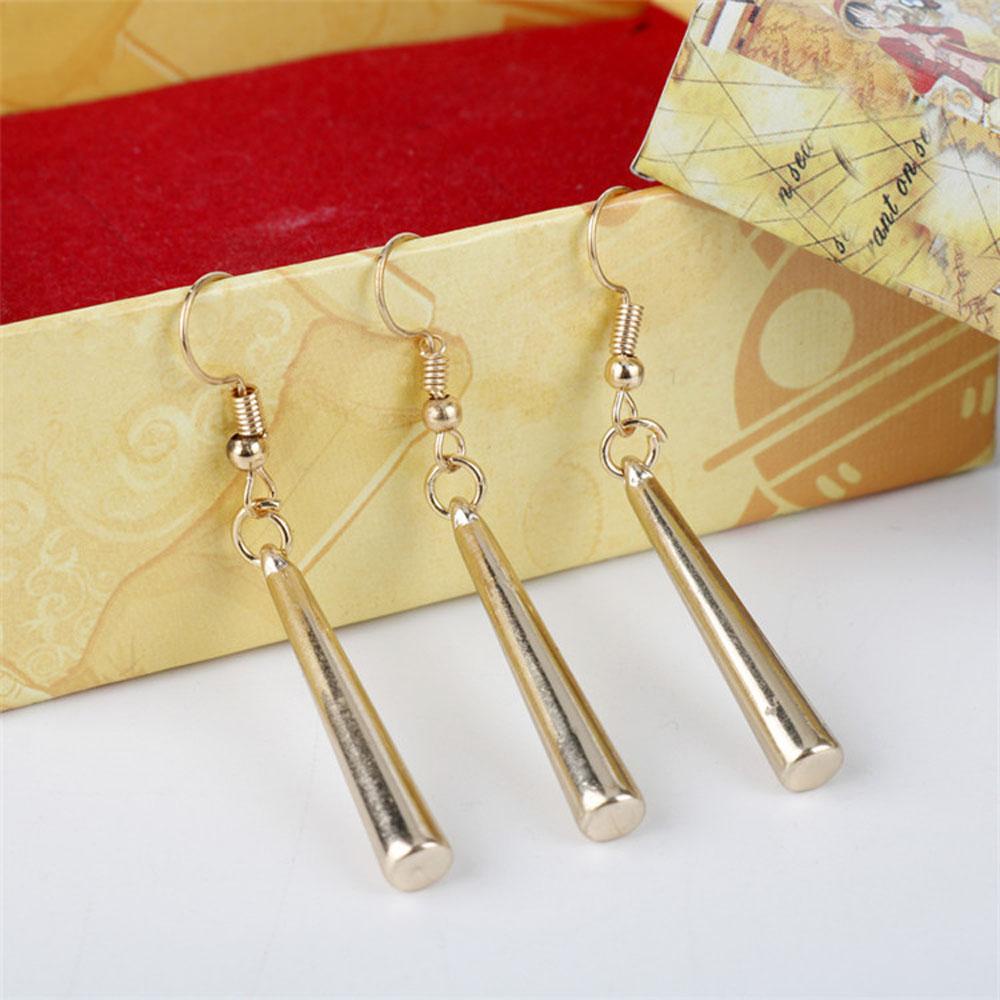 REBUY Rebuy Cosplay Klip Anting Jepang Klip Telinga Fashion Kartun Roronoa Zoro Earrings