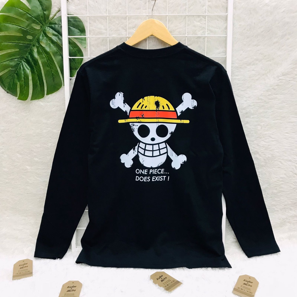 Longsleeve Onepiece Does Exist! Mugiwara Black