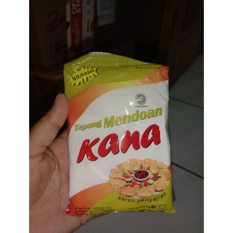 

Tepung mendoan Kana isi 90gram