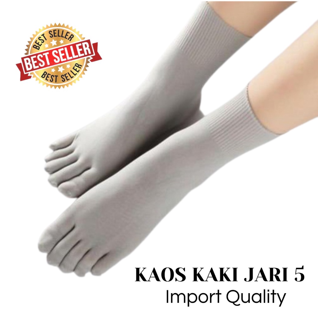 Kaos Kaki Cewek Jari Terpisah Kaos Kaki Jari Wanita Kaus Kaki 5 Jari Wanita Tipis Bahan Stoking Import Premium