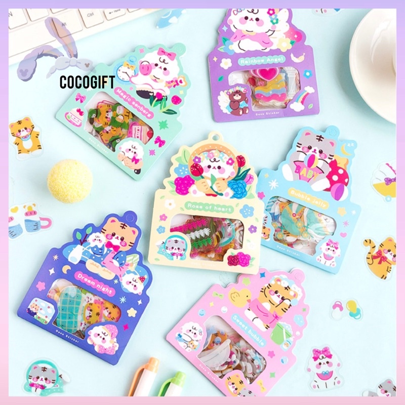 

Stiker Pack Baby Animal Isi 40 Pcs
